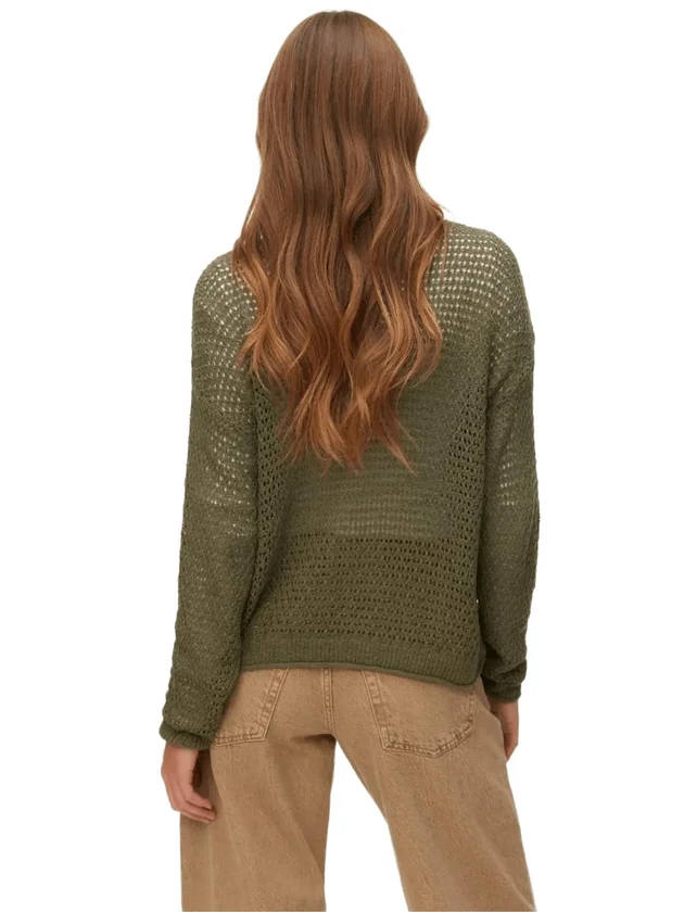 Charlene LS O Neck Pullover Boo
