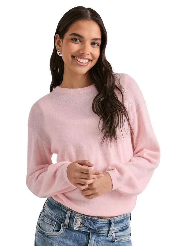 Naomi LS O Neck Knit Noos
