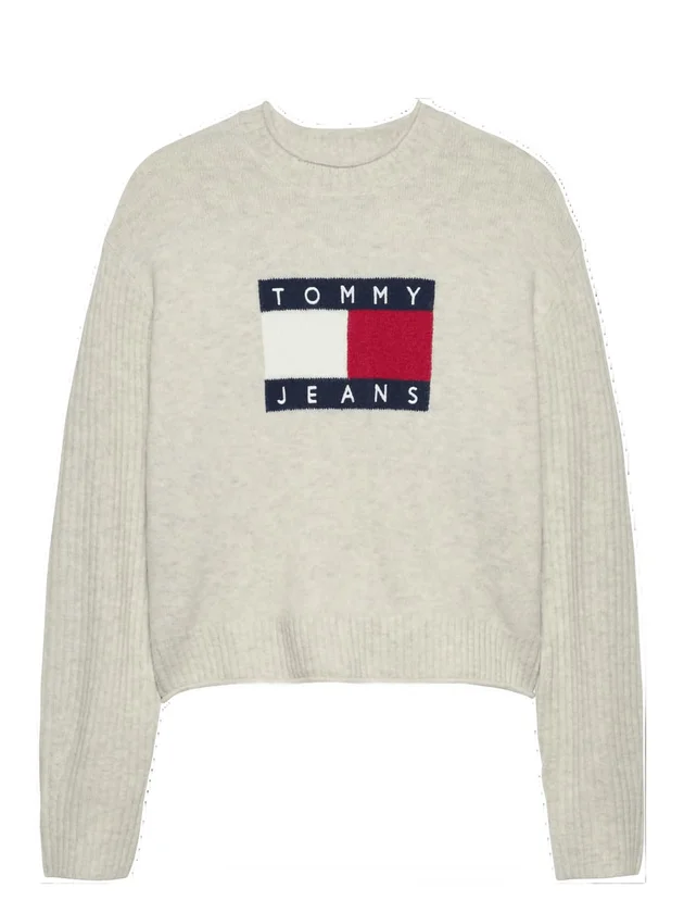 Melange Flag Sweater Rib Ext