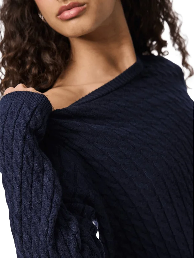 Ls Cable Knit Noos BC