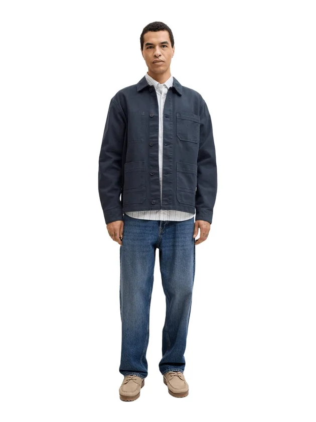 Bluderry Worker L S Overshirt