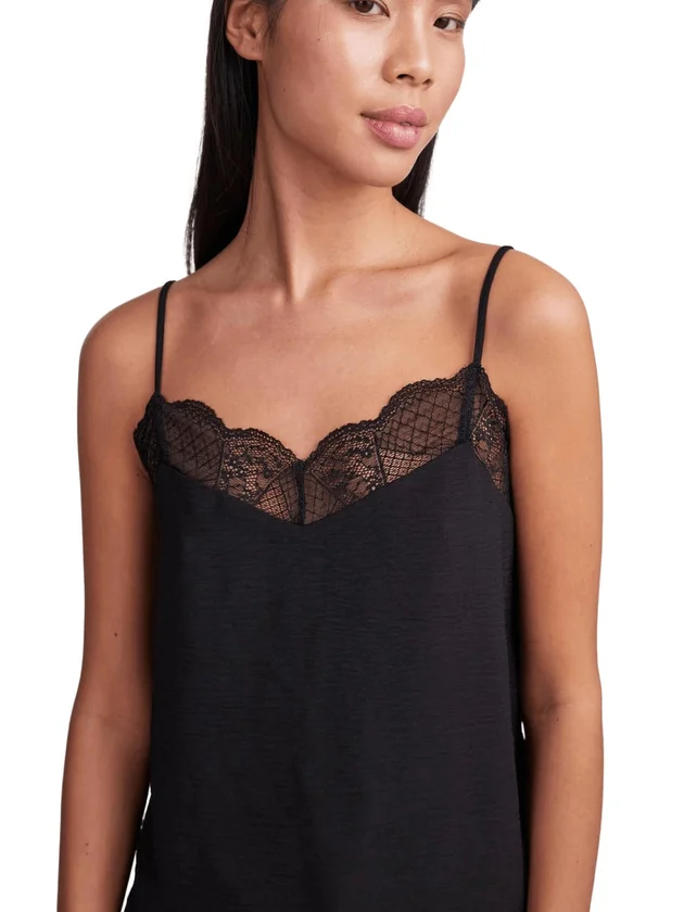 Tiffany Strap Lace Top Wvn Noos