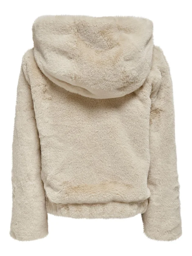 Kogmalou Faux Fur Hood Jacket Cp Otw