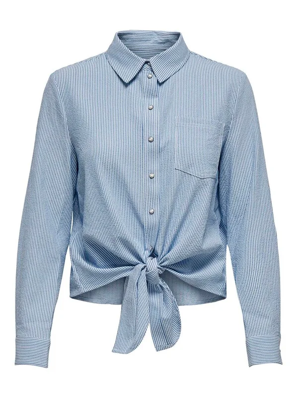Lecey LS Knot Shirt Noos Wvn