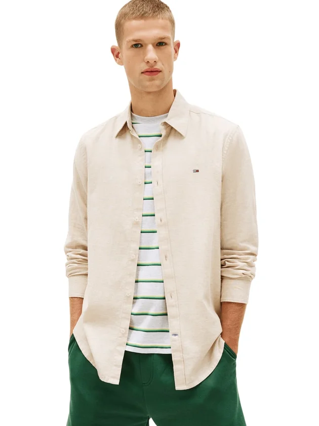 Tjm Reg Linen Blend