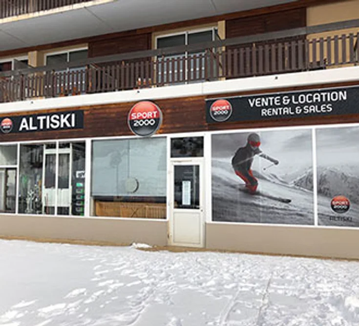 Extérieur du magasin SPORT 2000 SUPERDEVOLUY ALTISKI AUROUZE