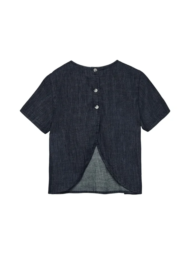 Kirstin SS Denim Top