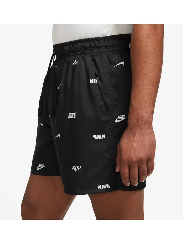 Club+ Wvn Flow Short AOP