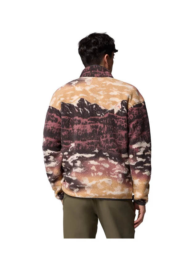 Helvetia II Printed Half Snap Fleece
