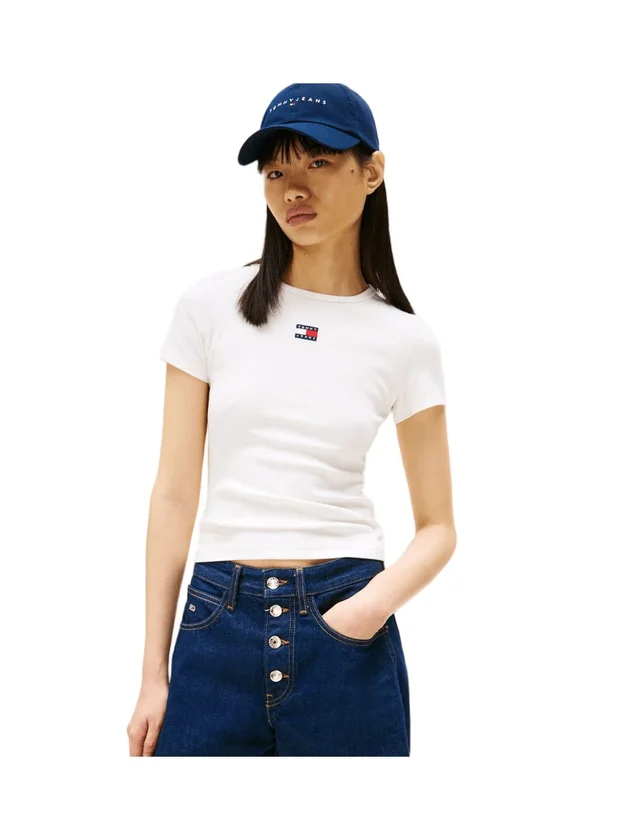 Slim Badge Rib Tee