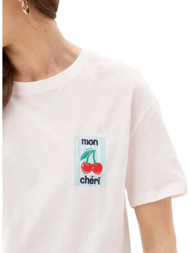 PCELOISE SS Emb Tee FC BC