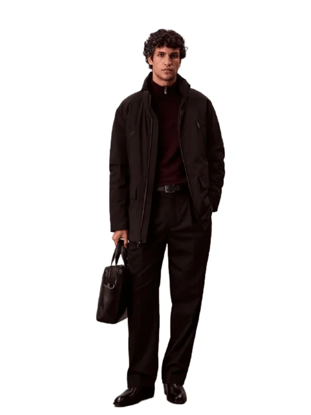Mockneck Tech Puffer Jacket