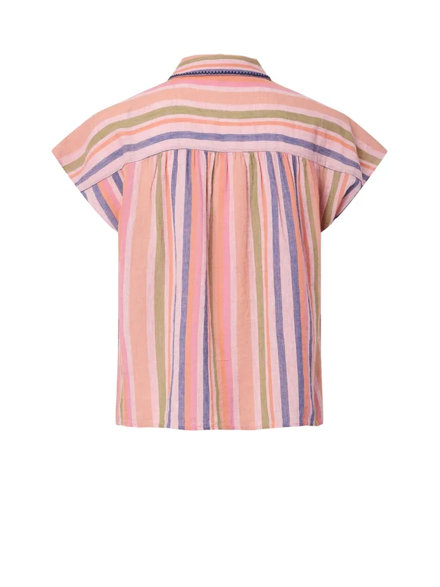 Athitha Ss Wvn Shirt