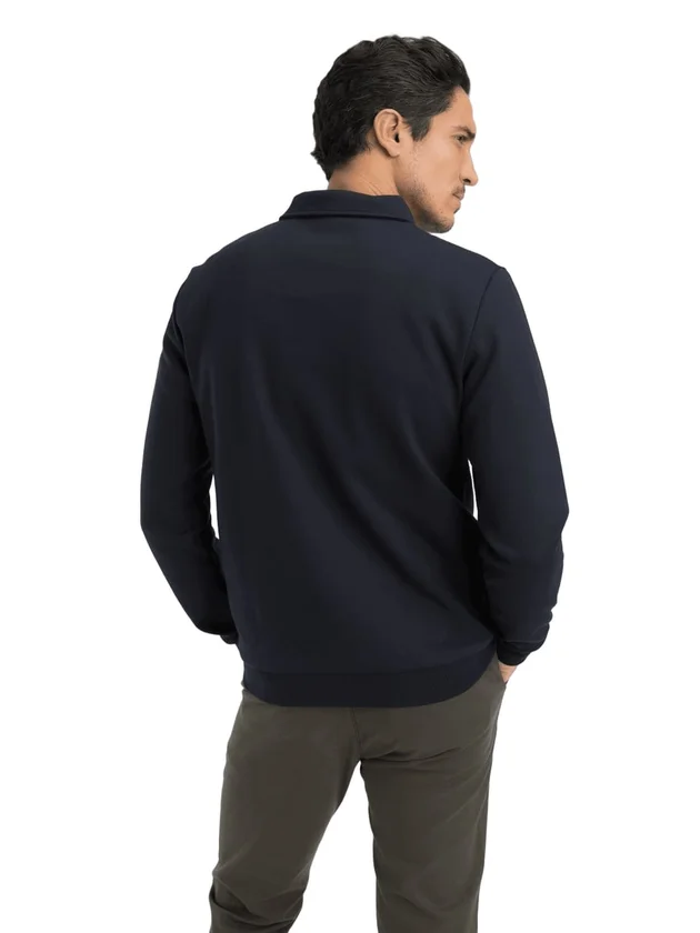 Classic Sweat Col Zip