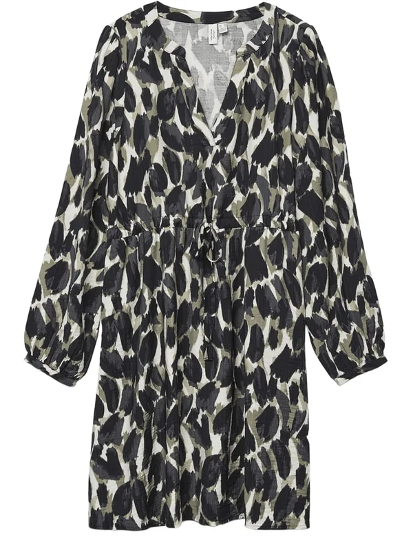 Fanini L S Short Dress Wvn Btq Ga