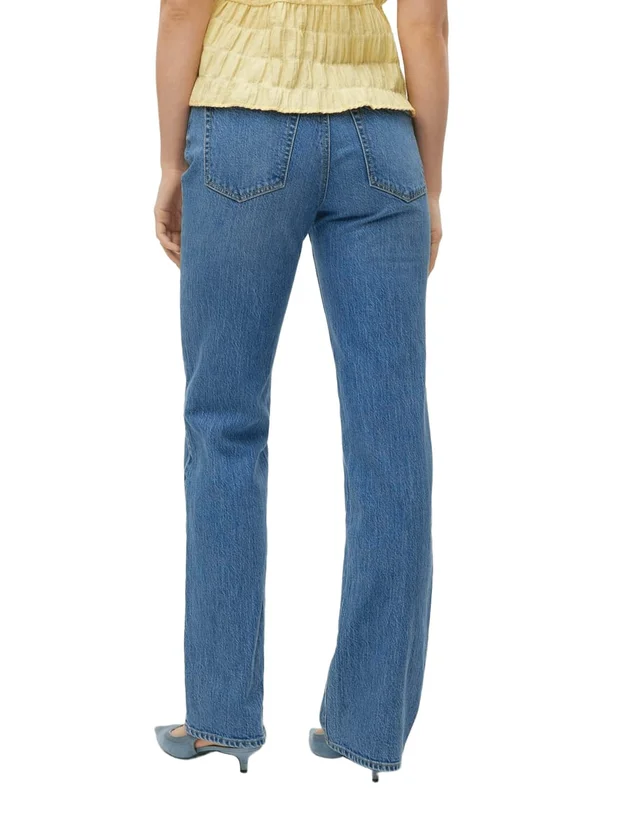 Tessa High Rise Straight Jeans