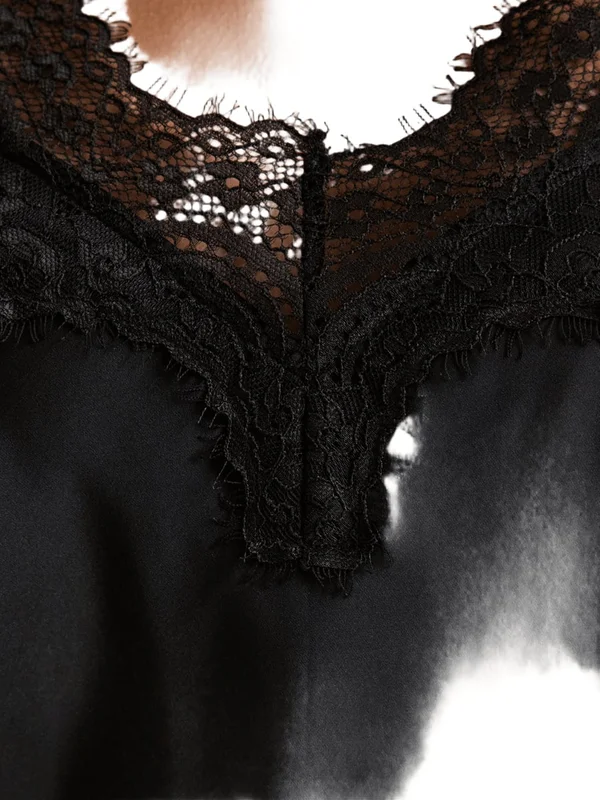 Pcjessa Singlet W Lace Wvn Bc