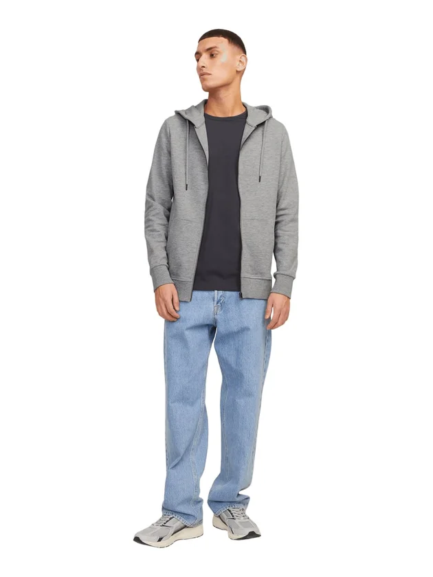 Basic Sweat Zip Hood Noos