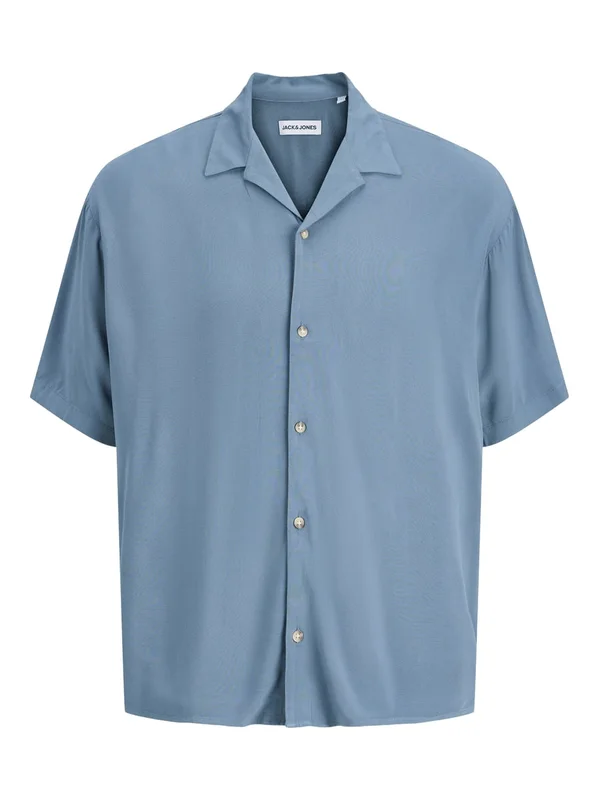 Jeff Resort Solid Shirt Ss Sn