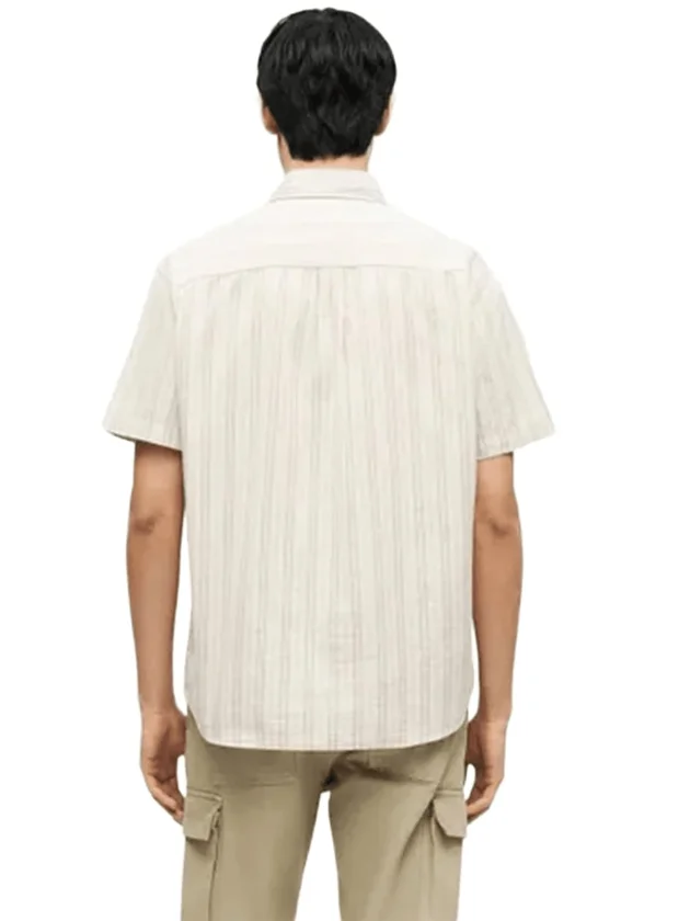 Jjdevin Stripe Shirt Ss