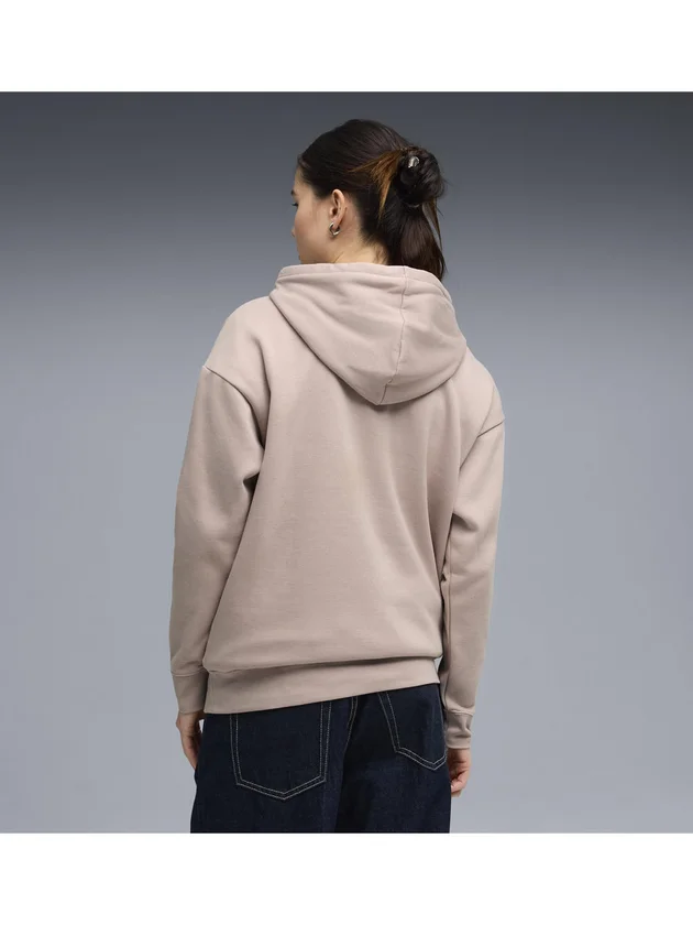 Ess Centered Cat Logo Relaxed Hoodie Fl