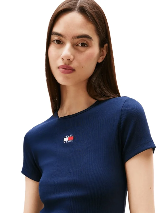 Slim Badge Rib Tee