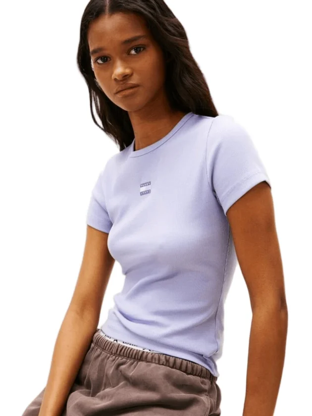 Slim Badge Rib Tee