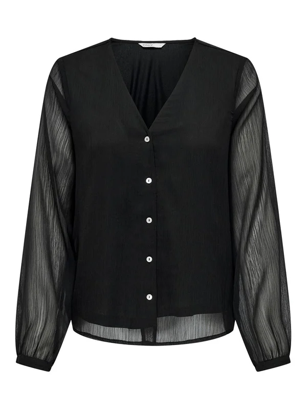 Luna L S V Neck Top Noos Ptm