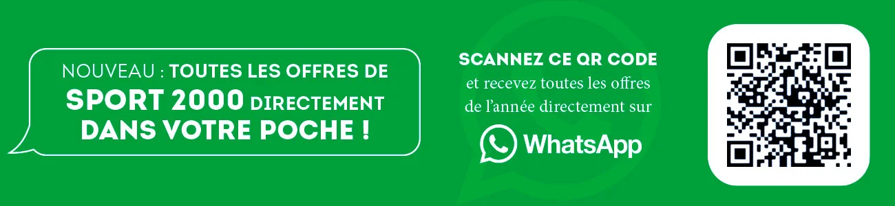 Toutes les offres de Sport 2000 directement dans votre poche !
