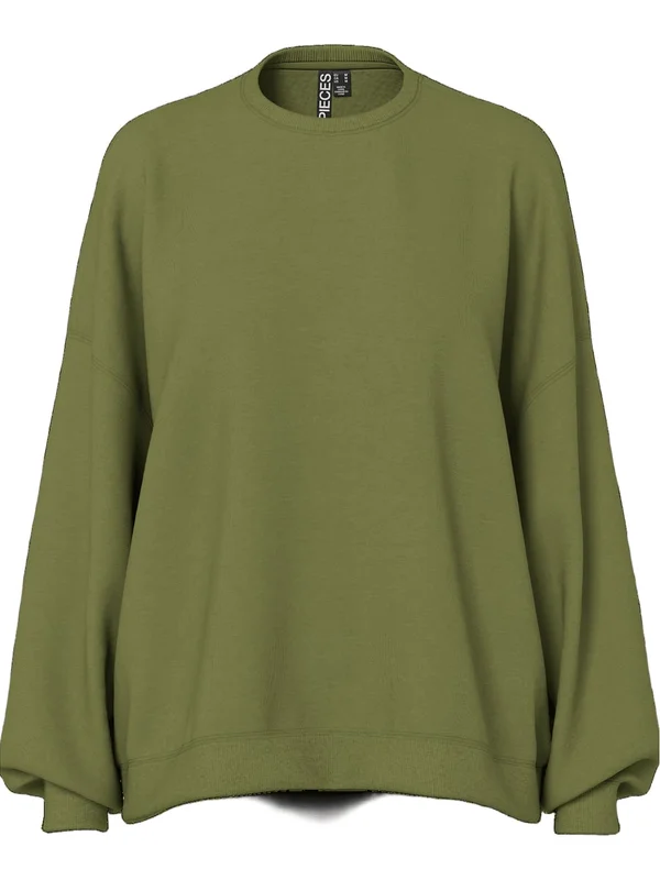 PcFany O Neck Oversized Sweat