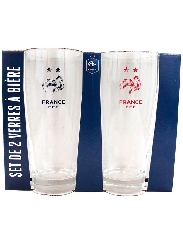 Set De 2 Verres À Bière FFF