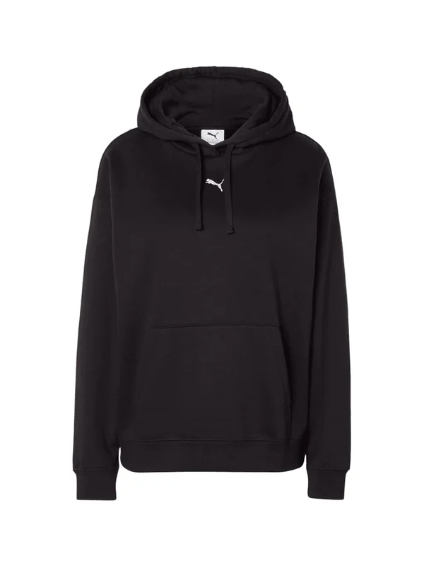 Ess Centered Cat Logo Relaxed Hoodie Fl