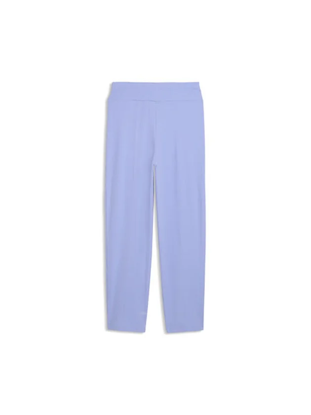 Ess Elevated High Waist Straight Leg Rib Pants