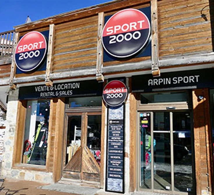 Extérieur du magasin SPORT 2000 LA ROSIERE ARPIN SPORT