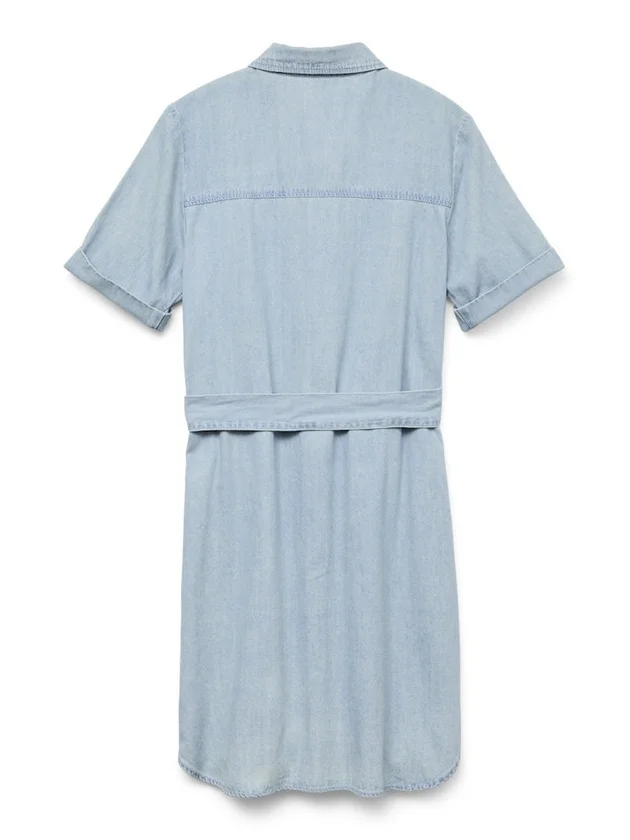 Silvia S S Short Denim Dress LCS