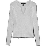 LIGHT GREY MELANGE / DETAIL:W. SILVER LUREX