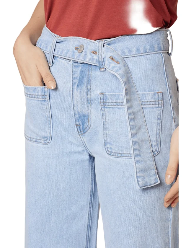 Kami Ble Jean Wide Leg