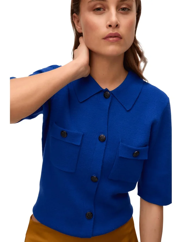 Gold Ss Collar Jacket