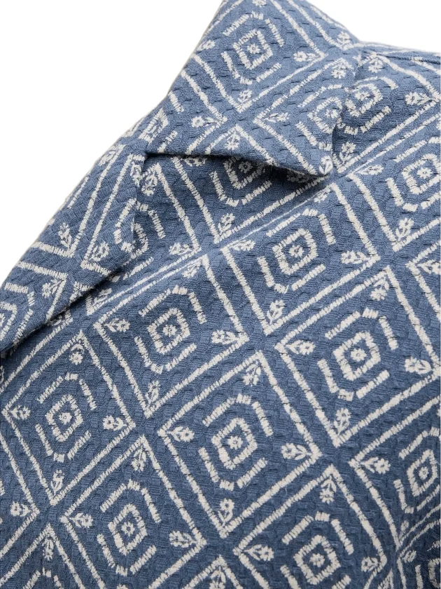 Jwhvincent Print Resort S S Shirt Sn