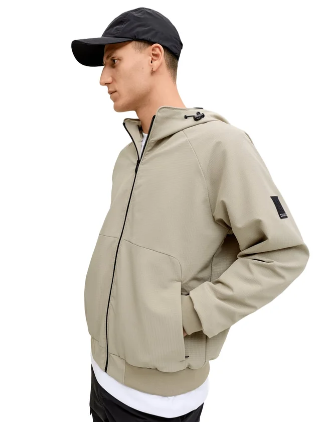 Fusion Hood Bomber Jacket Sn