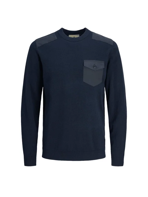 Blu Robbie Knit Crew Neck