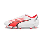 PUMA WHITE-PUMA BLACK-FIRE ORCHID