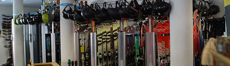 Intérieur du magasin SPORT 2000 FLAINE SKI SHOP