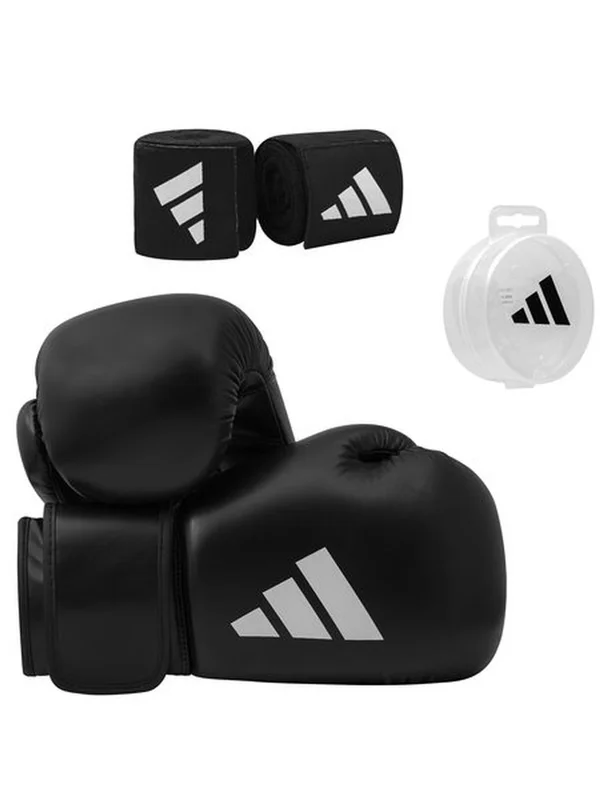 Kit De Boxe Avec Gant Bandes Protège Dents