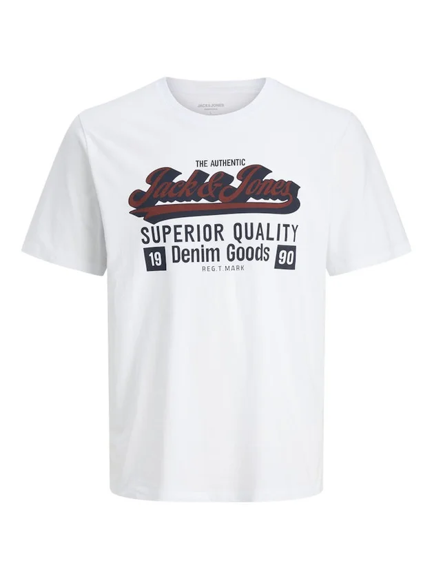 JJElogo Tee Ss Oneck 2 Col AW25 Noos
