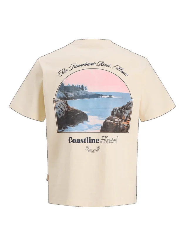Jormontauk Photo Back Tee Ss Cn