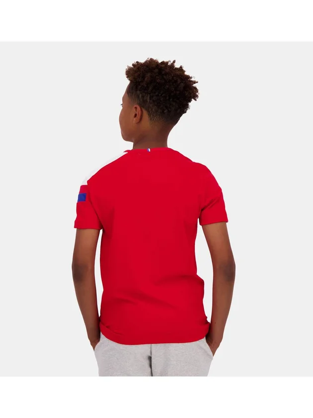 Mini Moi Tri Tee Ss N2 Pur Rouge