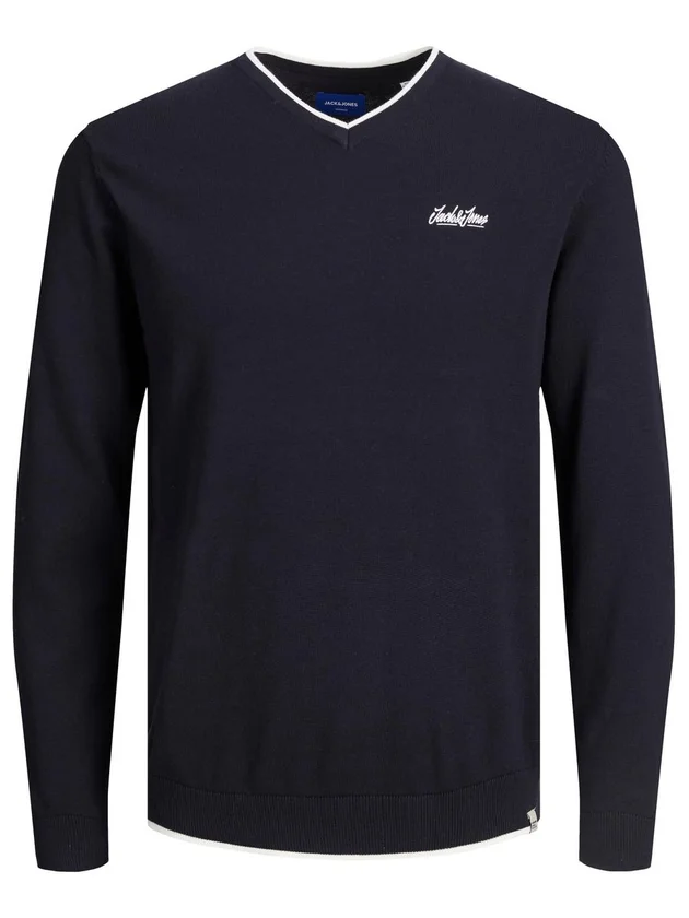 Jortons Knit V Neck Sn