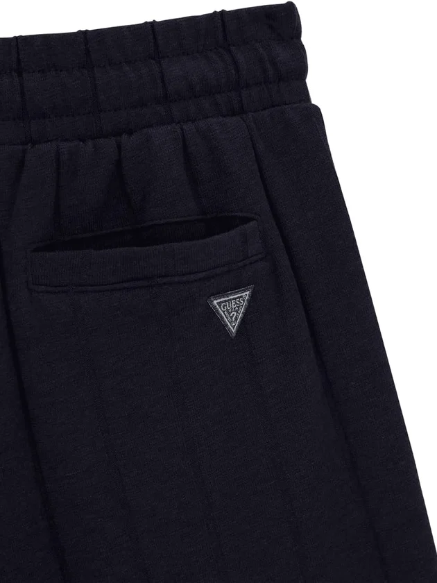 Knit Shorts Org Cotton Viscose Str Rib Kni
