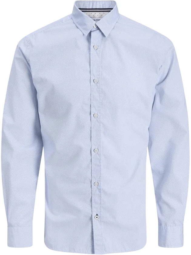 Jjmatheo Print Detail Shirt L S